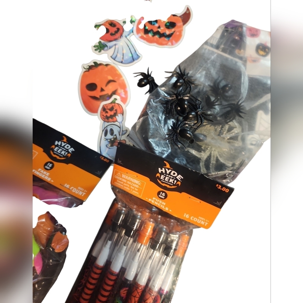 🎃10 Quality Prefilled Halloween Pumpkin Party Favor Bags That Kids Will Love☠️ - Picture 7 of 9